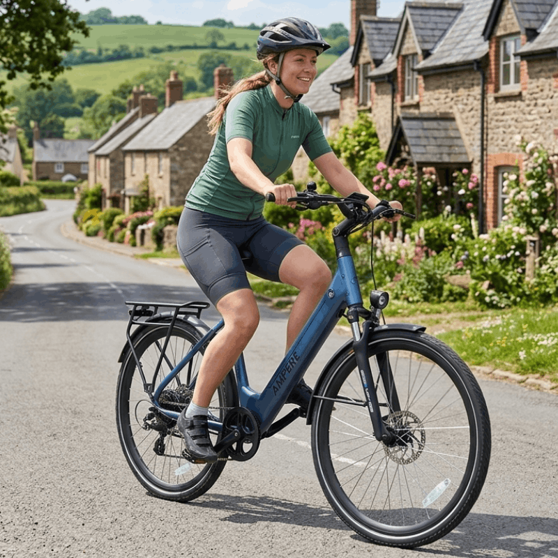 Ampere Deluxe Step Through Electric Bike