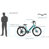 Ampere Deluxe Step Through Electric Bike