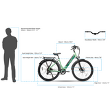 Ampere Deluxe Step Through Electric Bike
