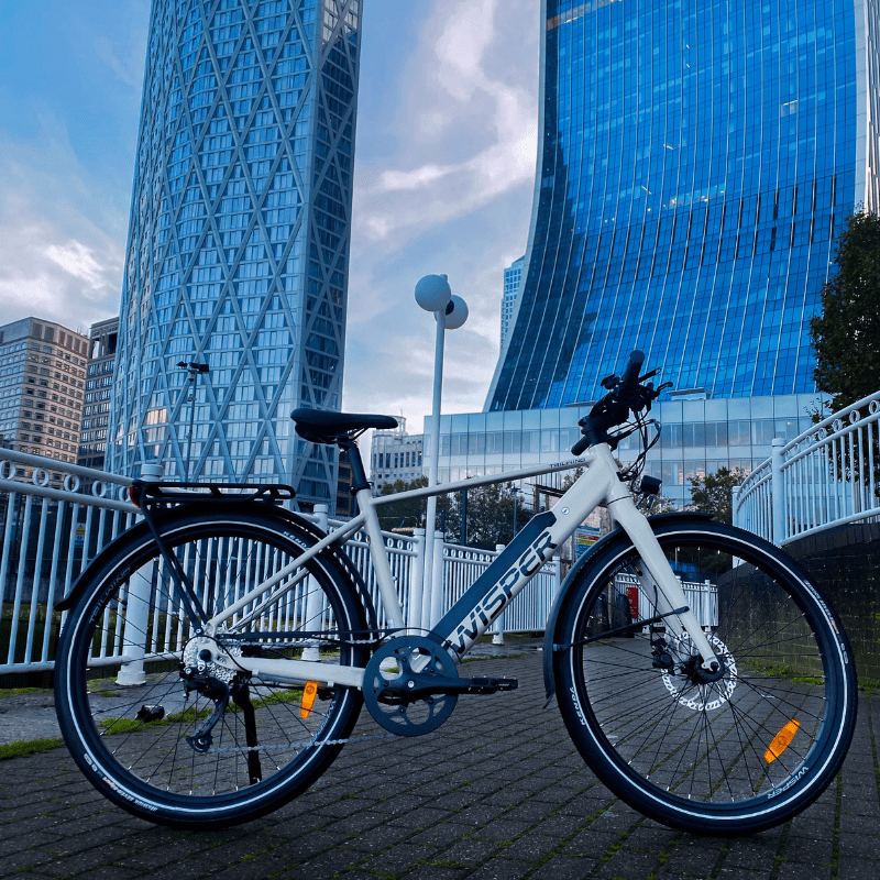 Wisper Tailwind Comfort Crossbar Electric Bike Eco Bike Company