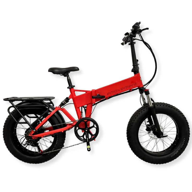 panther fahrrad e-bike E-Movement Panther v4.2 Fat Tyre Folding Electric Bike 500W