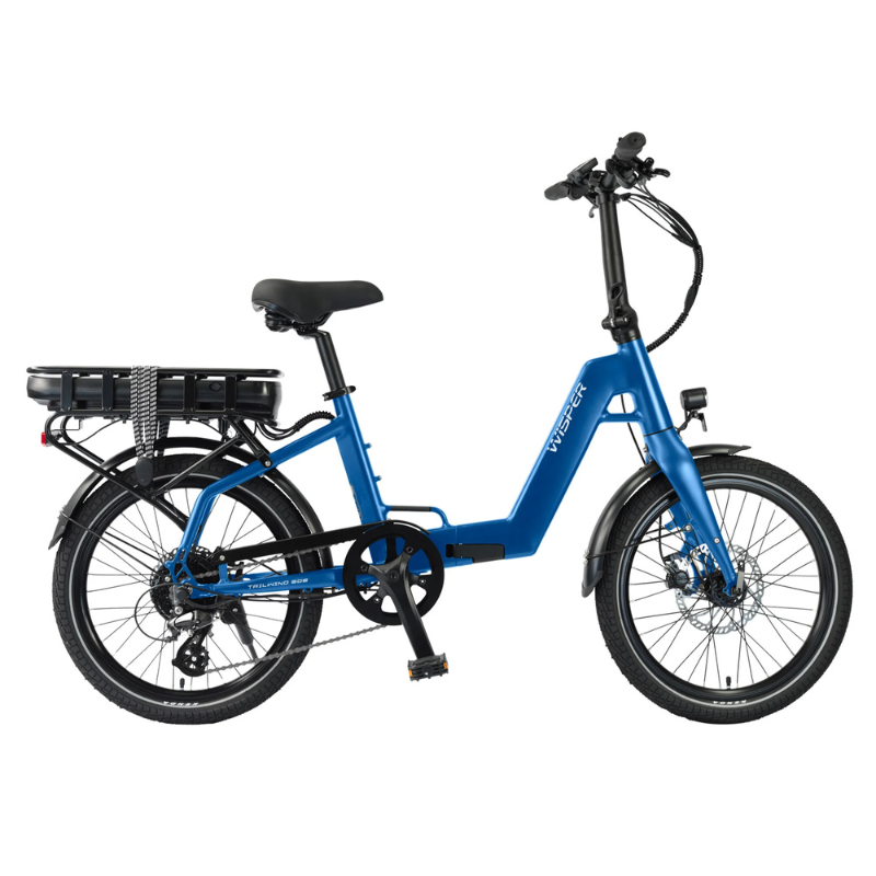 Wisper Tailwind 806 Low Step Folding Electric Bike Eco Bike Co