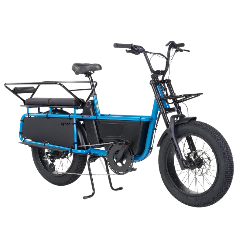 Synch S-Cargo Fat Tyre Modular Electric Bike 250W Eco Bike