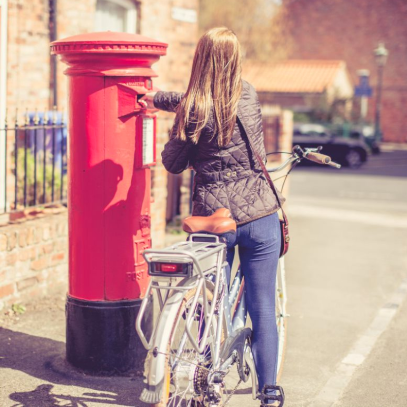 RooDog Polka Dot Women's Step Through Electric Bike