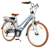 RooDog Polka Dot Women's Step Through Electric Bike