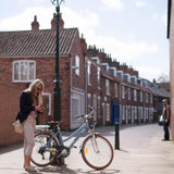 RooDog Polka Dot Women's Step Through Electric Bike