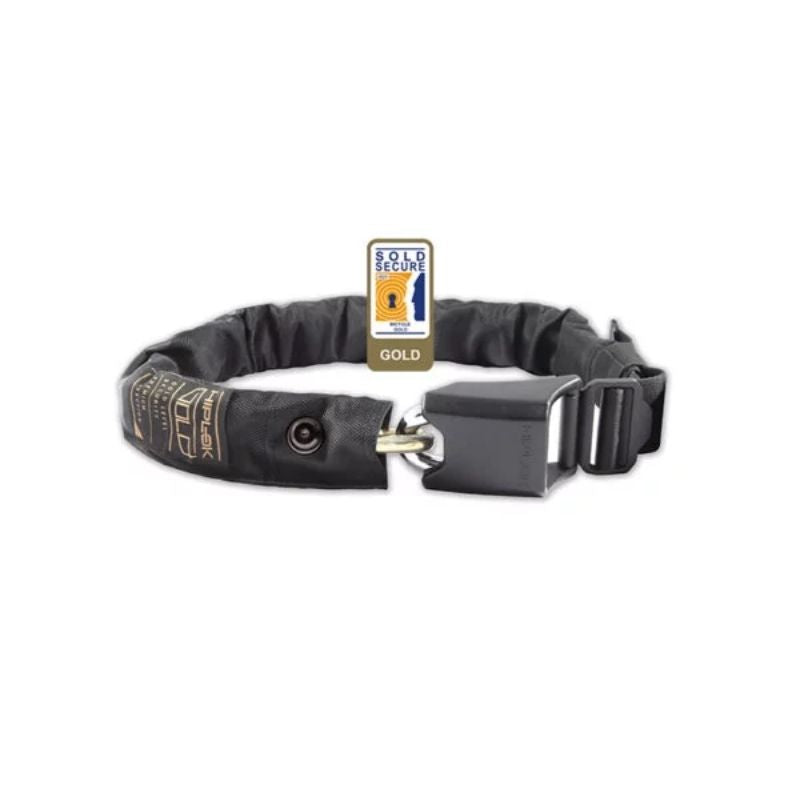Hiplok Gold Wearable Chain Lock Shop Online Eco Bike