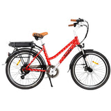 RooDog Polka Dot Women's Step Through Electric Bike