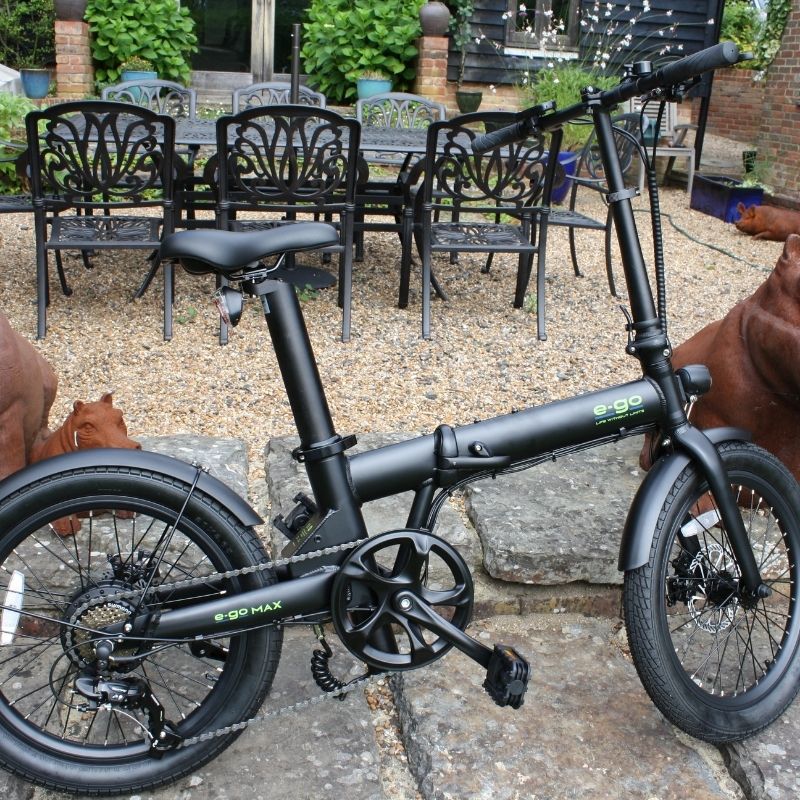 E-Go Max Folding Electric Bike 250W Eco Bike - Main Image