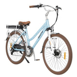 RooDog Polka Dot Women's Step Through Electric Bike